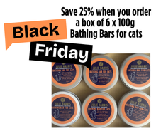 Load image into Gallery viewer, Bathing Bar For Cats x 6