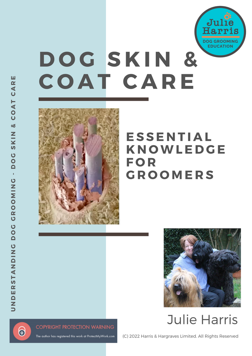Dog Skin & Coat Care Dog Grooming Digital Book Julie Harris Groomer