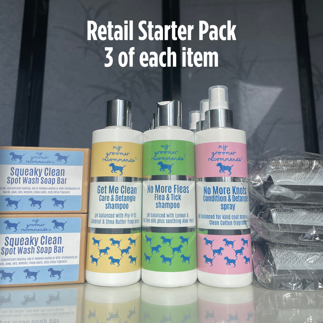SAVE £20 My Groomer Recommends Retail Starter Pack
