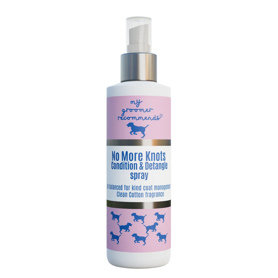 My Groomer Recommends No More Knots - 250ml - dog grooming detangle spray