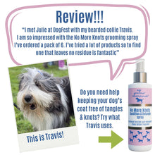 Load image into Gallery viewer, My Groomer Recommends No More Knots - 250ml - dog grooming detangle spray
