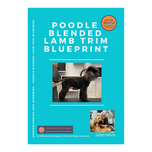 Julie Harris Education Poodle Lamb Trim Grooming Blueprint digital book