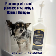 Load image into Gallery viewer, SAVE £5 Julie Harris Professional Grooming Purify &amp; Nourish Shampoo - 500ml
