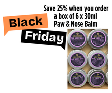 Load image into Gallery viewer, Paw &amp; Nose Balm x 6
