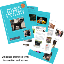Load image into Gallery viewer, Poodle Blended Lamb Trim Blueprint - Workbook

